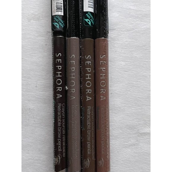 Sephora Brow Pencils Lot of 4 Retractable Waterproof 03 04 05 06 New Sealed - Picture 2 of 3